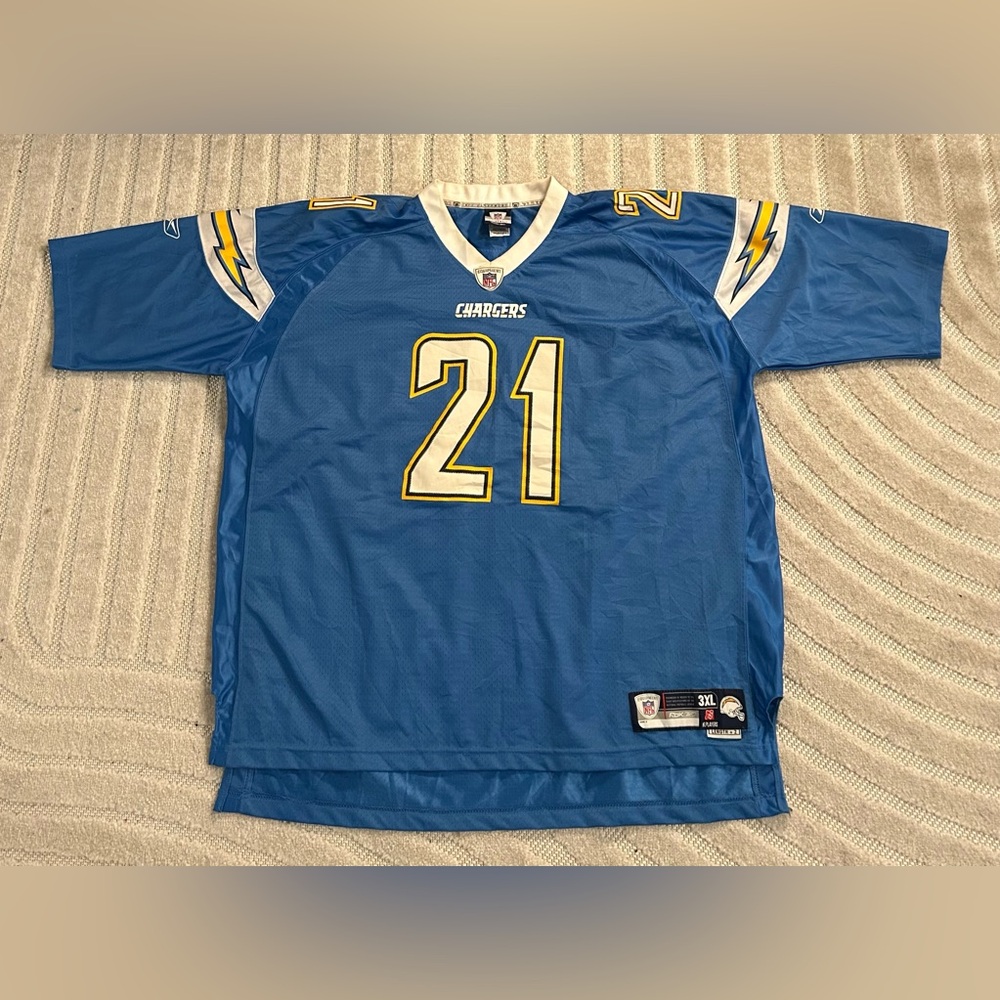 Reebok NFL Equipment LaDainian Tomlinson #21 San Diego Chargers Jersey - 3XL